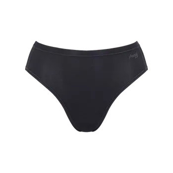 Kalhotky Dámské kalhotky GO Daily Cotton Tai - BLACK - černé 0004 - SLOGGI BLACK L