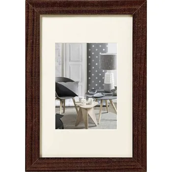 Rám na obraz walther+ design HO040N vyměnitelný fotorámeček Formát papíru: 30 x 40 cm hnědá