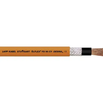 elektrický kabel LAPP 26661/500 kabel pro energetické řetězy ÖLFLEX® FD 90 CY 1 x 70 mm² oranžová 500 m