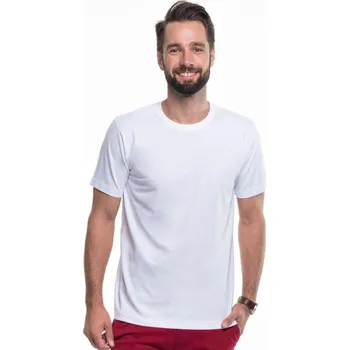 Pánské tričko Pánské tričko premium 21185-20 - PROMOSTARS bílá XXXL