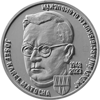 Česká republika. 200 Kč 2023. Josef Karel Matocha jmenován arcibiskupem olomouckým. Špičková kvalita.