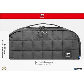Obal na herní konzoli Hori Puff Pouch - Black - Nintendo Switch 2