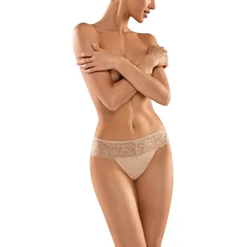 Kalhotky Dámské kalhotky 135 beige - BABELL béžová S