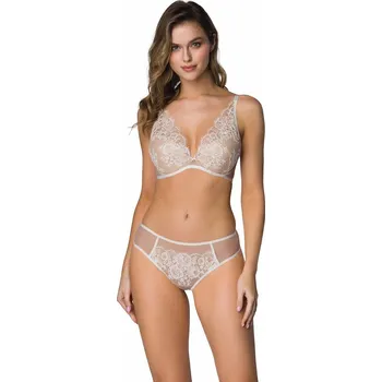 Kalhotky Podložka pod tanga S-3804/4 Frances S-2XL béžová-ecru 36
