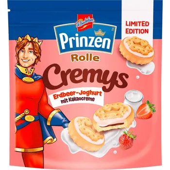 Griesson - de Beukelaer Prinzen Rolle Cremys Erdbeer-Joghurt 172g
