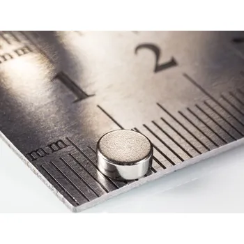 Dekorativní magnet Magsy Neodymový magnet válec pr.5x2 N 80 °C, VMM5 Počet kusů: 1 ks