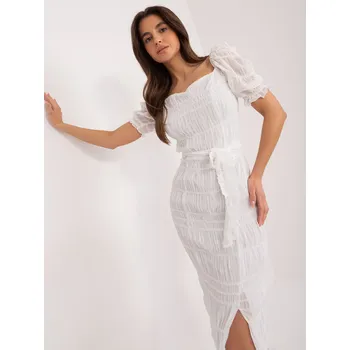 Dámské šaty Dress-LK-SK-509403.29X-white LAKERTA šedá 3299102