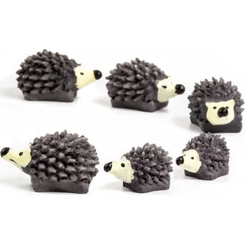 Dekorativní magnet Vyrobce Magnetky na lednici - ježci - 6 ks