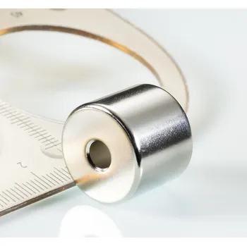 Dekorativní magnet Magsy Neodymový magnet mezikruží pr.19,4x pr.5,1x16 N 80 °C, VMM10 Počet kusů: 1 ks