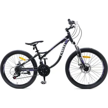 Horské kolo Canull XC 240 černá/fialová 24"