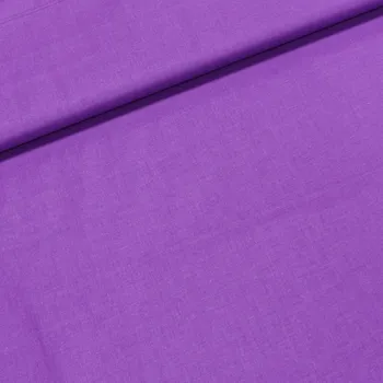Bavlněné plátno EKKA UNI, jednobarevná fialová, š.150cm (látka v metráži)