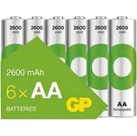 Nabíjecí baterie GP ReCyko 2600 AA (HR6), 6kusů --CENA BLISTR--