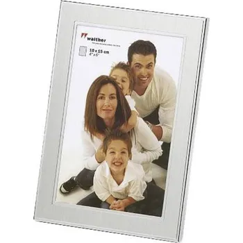 Rám na obraz walther+ design PJ520S vyměnitelný fotorámeček Formát papíru: 20 x 15 cm stříbrná