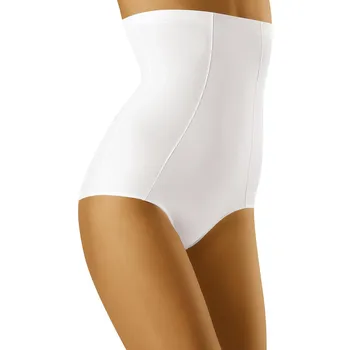 Kalhotky Dámské kalhotky Modelia II White - Wol-Bar XXL