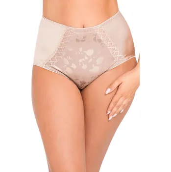 Stahovací body Dámské stahovací kalhotky 198 beige - BABELL béžová S