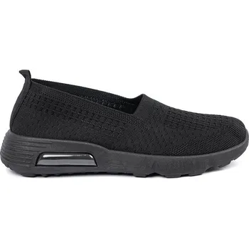 Dámské tenisky Praktické tenisky dámské černé na platformě 41