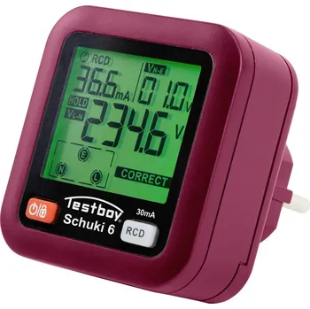 Zkoušečka Testboy Testavit Schuki 6 tester zásuvek