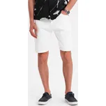 Pánské kraťasy OMBRE OM-SRDS-0171 WHITE L