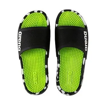 Bazénová obuv arena Unisex Marco BI Massage Slides lime velikost 46