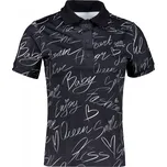 Dámské funkční tričko s límečkem premium ALTISPORT VOJ/ALW084TR05 ČERNÁ XXXL