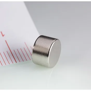 Dekorativní magnet Magsy Neodymový magnet válec pr.8x5 N 80 °C, VMM8-N45 Počet kusů: 1 ks