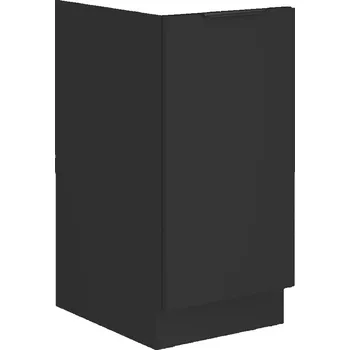 Obývací stěna Spodní skříňka, černá, SIBER 40 D 1F BB