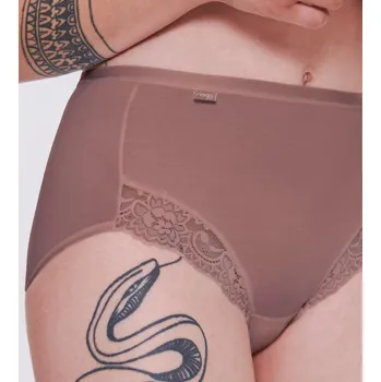 Kalhotky Dámské kalhotky Romance Maxi - CACAO - hnědé 1141 - SLOGGI BROWN 38