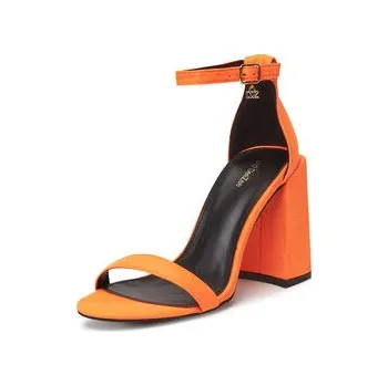 Dámské sandále Sandály DeeZee 7026-5A Oranžová 41