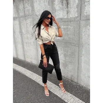 Dámská košile Dámská košile 286144 khaki - Ola Voga M