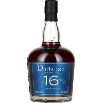 Rum DICTADOR 16Y 40%0,7l (hola lahev)