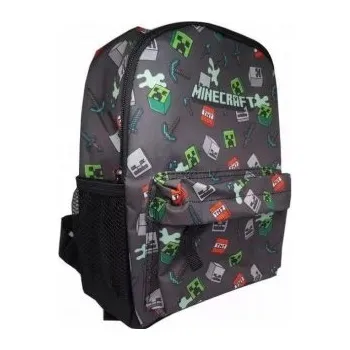 Dětský batoh MOJANG official product - Chlapecký batoh s motivem Minecraft. Lehký, praktický, s nastavitelnými popruhy. Rozměry 28×23×10 cm