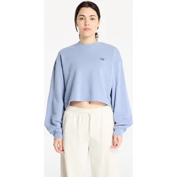 Dámská mikina Mikina New Balance Coastal Fleece Crew Dusk Shower L