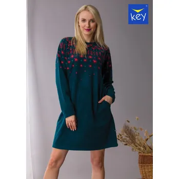 Dámské šaty DÁMSKÉ ŠATY LHD 708 B21 zelená M