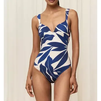 Dámské plavky Dámské jednodílné plavky Summer Allure OWP 01 - Triumph kombinace šedé (0034) 040C