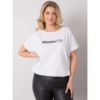 Dámská halenka Blouse-RV-BZ-6578.15P-white RELEVANCE bílá 3292040