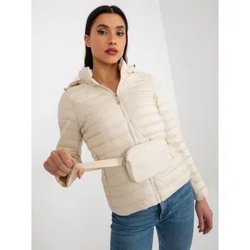 Dámská casual bunda Jacket-NM-KR-D2-3880.99P-light beige Honey Winter krémová 3296921
