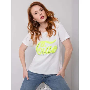 Dámské tričko T-shirt-HB-TS-3050.61P-white H&B šedá 3292486