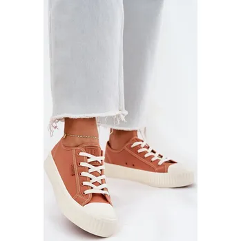 Dámské tenisky BIG STAR SHOES Dámské textilní tenisky na platformě Big Star BIG STAR SHOES šedá 3332366