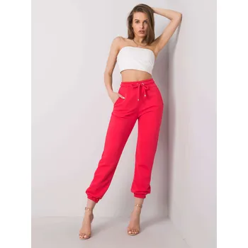 Sweatpants-RV-DR-6120.03P-Coral RUE PARIS červená 3292655