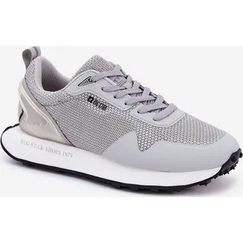 Pánské tenisky BIG STAR SHOES Pánské Tenisky Na Platformě Big Star BIG STAR SHOES šedá 3285673