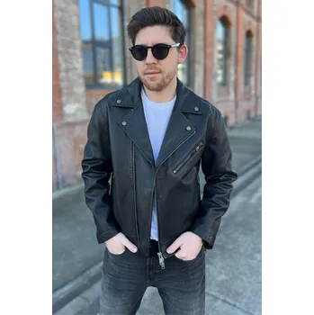 Pánský křivák Pánská bunda BOSS Orange 50530258 černá Velikost: 52