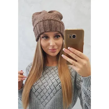 Čepice Dámská čepice Danuta K331 mocca UNI