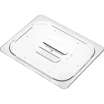 Dóza na potraviny Araven Víko na gastronádobu GN 1/2, polykarbonát, volné