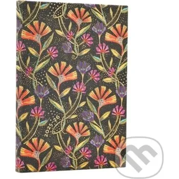 Záložka D2025/26 Wild Flowers Mini HOR - Paperblanks Paperblanks