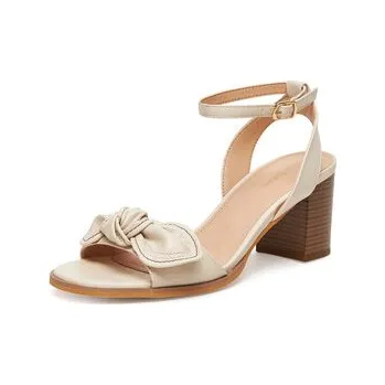 Dámská obuv Sandály Clara Barson WS24053-01 Écru 38