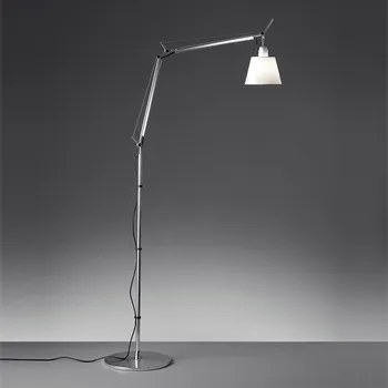 Stojací lampa Artemide Designová stojací lampa Tolomeo Basculante, 1xE27 Materiál stínidla: Pergamenový papír