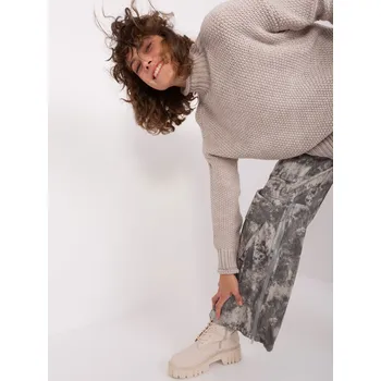 Dámský svetr Sweater-BA-SW-8049.41X-beige BADU krémová 3298217