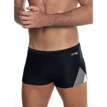Pánské plavky Henderson 41318 Zaiju M-3XL plavecké boxerky černá 3xl