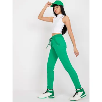 Sweatpants-RV-DR-7806.32-green BASIC Feel Good zelená 3294543
