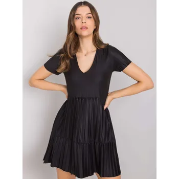 Dámské šaty Dress-RO-SK-2308.20-black RUE PARIS černá 3292272